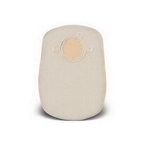 ConvaTec Sur-Fit Natura 2-Piece Closed-End Mini Pouch 1-1/2 in. Flange 5 in. Length Opaque, 20CT