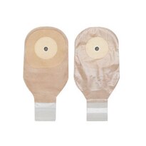 Hollister Premier 1-Piece Cut-to-Fit Lock 'n Roll Drainable Pouch 2-1/2 in. Stoma Ultra Clear 10CT