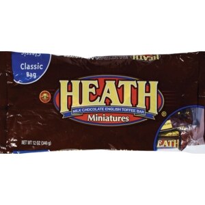 Heath Milk Chocolate English Toffee Bar Miniatures