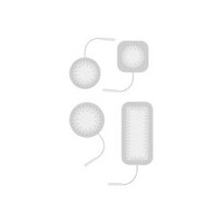 Kendall Health Care Unipatch Self-Adhering and Reusable Stimulating Electrodes 2-3/4 in. Round, 4CT