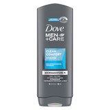 Dove Men+Care Clean Comfort Body and Face Wash, 18 OZ, thumbnail image 1 of 1