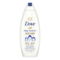 Dove Deep Moisture Body Wash With Skin Natural Nourishers for Instantly Soft Skin and Lasting Nourishment, 22 OZ