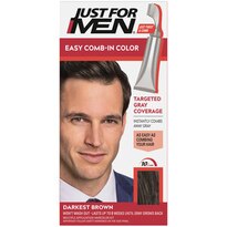 Just For Men Easy Comb-In Color Targeted Gray Coverage Hair Color