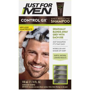 Just For Men Control GX Grey Reducing Shampoo, 4 Fl Oz