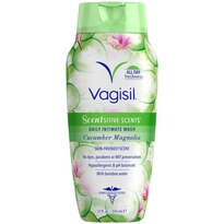 Vagisil Scentsitive Scents Cucumber Magnolia Daily Intimate Wash, 12 Ounce Bottle