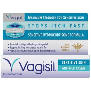 Vagisil Anti-Itch Sensitive Skin Cream, 1 OZ