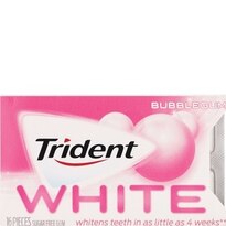 Trident White Bubblegum Bubblemint, 16CT