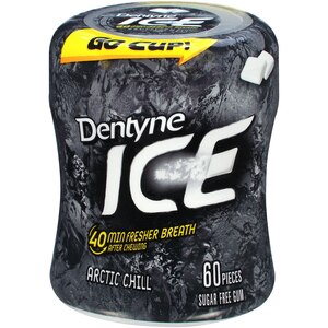 Dentyne Ice Artic Chill Sugar Free Gum, 60 CT