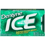 Dentyne Ice Spearmint Sugar Free Gum, 16 CT, thumbnail image 1 of 2