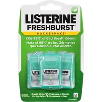 Listerine PocketPaks Breath Strips, Fresh Burst