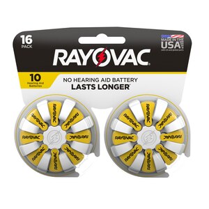 Rayovac Hearing Aid Battery, 10