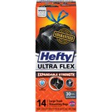 Hefty Ultra Flex Large Trash Bags 30 Gallon, 14CT, thumbnail image 1 of 1