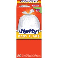 Hefty Easy Flaps Tall Kitchen Bags 13 Gallon