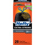 Hefty Extra Strong Multipurpose Large Trash Bags 30 Gallon, 28CT, thumbnail image 1 of 1