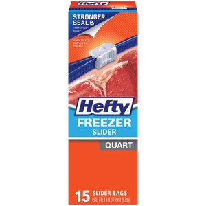 Hefty Sandwich Slider Seal Bags