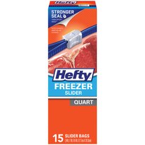 Hefty Sandwich Slider Seal Bags