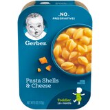 Gerber Lil Meals Pasta Shells and Cheese Tray, thumbnail image 1 of 1