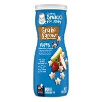 Gerber Puffs Cereal Snack (8+ Months) Strawberry Apple