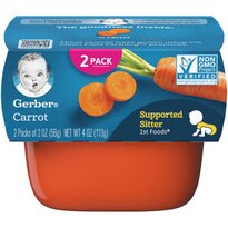 Gerber 1st Foods Carrots 2 Pack
