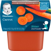 GERBER STAGE 2 CARROT 2PK
