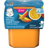 Gerber 2nd Foods Mango Apple Twist 4 OZ Tubs, 2 CT, thumbnail image 1 of 2