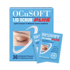 OCuSOFT Lid Scrub Plus Eyelid Cleanser Pads, 30CT