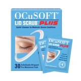 OCuSOFT Lid Scrub Plus Eyelid Cleanser Pads, 30CT, thumbnail image 1 of 4