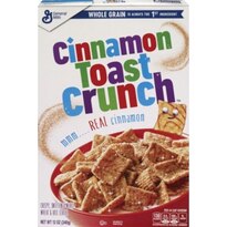 General Mills Cinnamon Toast Crunch Cereal, 12 OZ