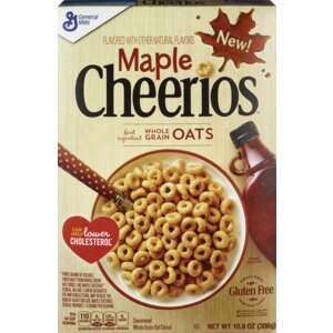 Maple Cheerios Cereal, 10.8 OZ