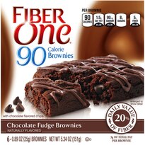 Fiber One 90 Calorie Chocolate Fudge Brownies