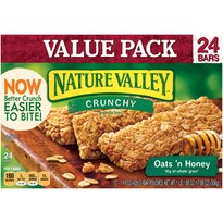 Nature Valley Crunchy Granola Bars Oats'nHny 24Bar/12-1.49oz