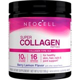 NeoCell Super Collagen Powder – 6,600mg Collagen Types 1 & 3 - Berry Lemon, 7 OZ , thumbnail image 1 of 1