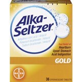 Alka-Seltzer Gold Effervescent Tablets, 36 CT, thumbnail image 1 of 1