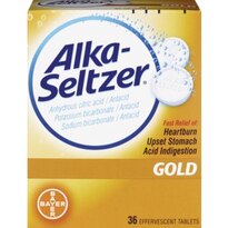 Alka-Seltzer Gold Effervescent Tablets, 36 CT