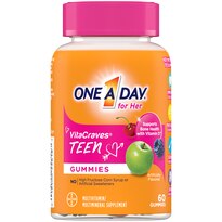 One A Day VitaCraves Teen For Her Multi Gummies, 60CT