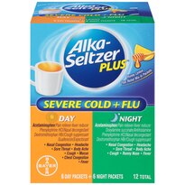 Alka-Seltzer Plus Day + Night Cold, Cough & Flu Packets