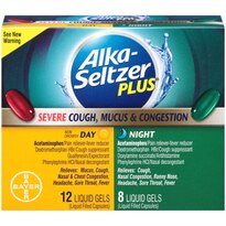 Alka-Seltzer Plus Day & Night Severe Cough, Mucus + Congestion Liquid Gels