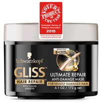 Gliss Ultimate Repair Anti-Damage Hair Mask, 6.1 OZ