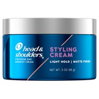 Head and Shoulders Styling Cream, Light Hold, Matte Finish, Easy to Wash Off, 3 OZ