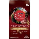 Purina ONE SmartBlend True Instinct High Protein Nutrient-Dense Formula With Real Turkey & Venison, 3.8 lb, thumbnail image 1 of 1