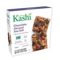 Kashi Chocolate Almond & Sea Salt Chewy Granola Bar 1.2 OZ, 6CT