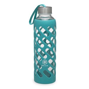 Gaiam 20 Oz Sure-Grip Water Bottle Viridian