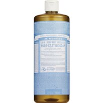 Dr. Bronner's Magic Soaps Unscented Baby-Mild Pure-Castile Liquid Soap