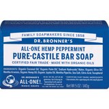 Dr. Bronner's Magic Soaps Peppermint Pure-Castile Bar Soap, thumbnail image 1 of 3