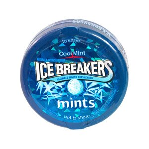 Ice Breakers Sugar Free Mints With Flavor Crystals CoolMint