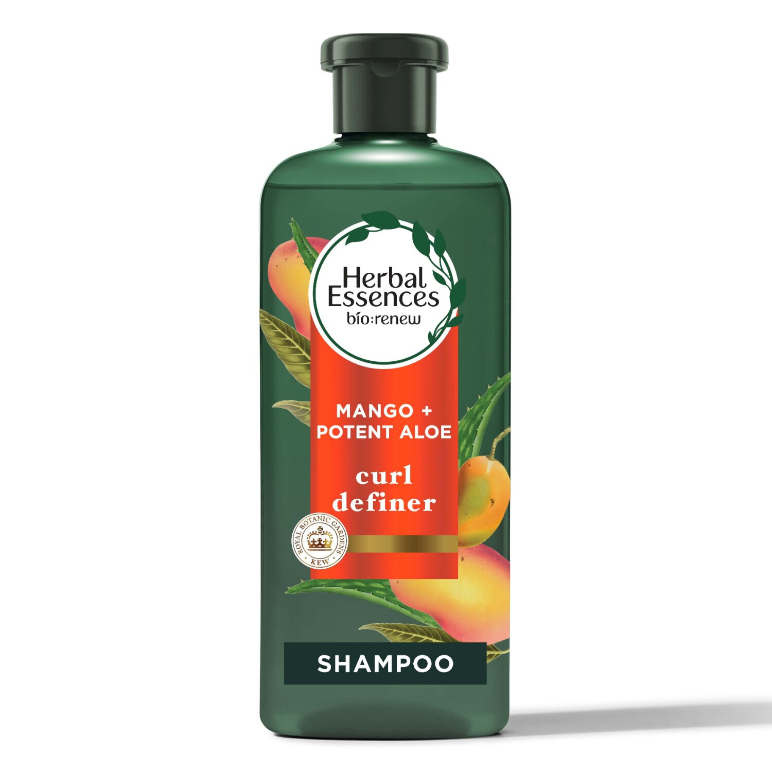 Herbal Essences bio:renew Potent Aloe + Mango Sulfate Free Shampoo for Curly Hair 13.5 OZ