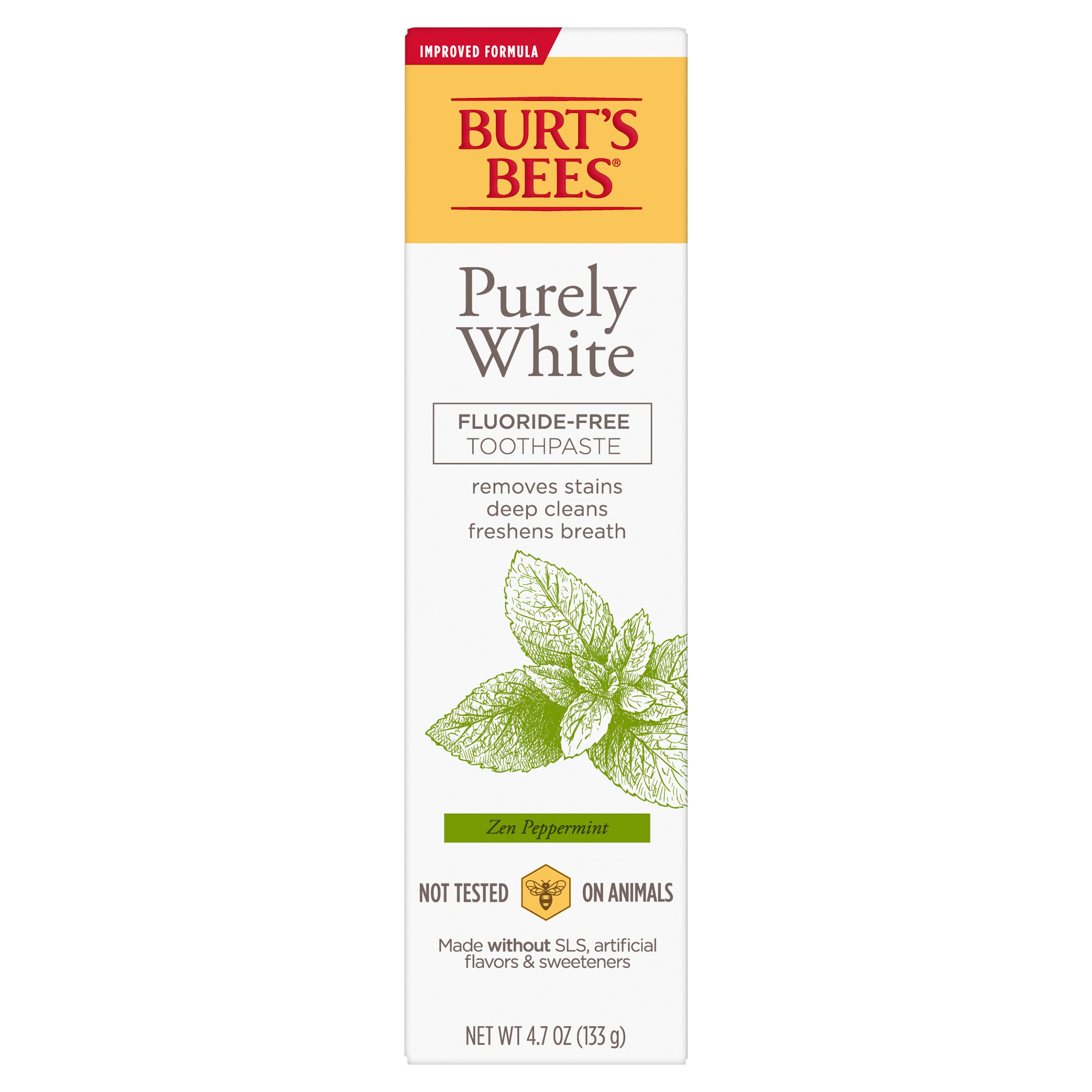 BURTS BEES FF PUR WH 4.7OZ