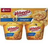 Kraft Velveeta Shells & Cheese Original 4-Pk of 2.39oz Cups, thumbnail image 1 of 2