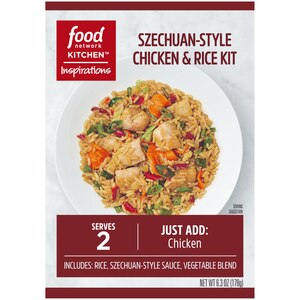 Food Network Szechuan-Style Chicken & Rice Kit, 6.3 OZ