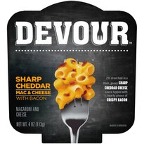 Devour Sharp Cheddar with Bacon Mac & Cheese Bowl, 4 OZ